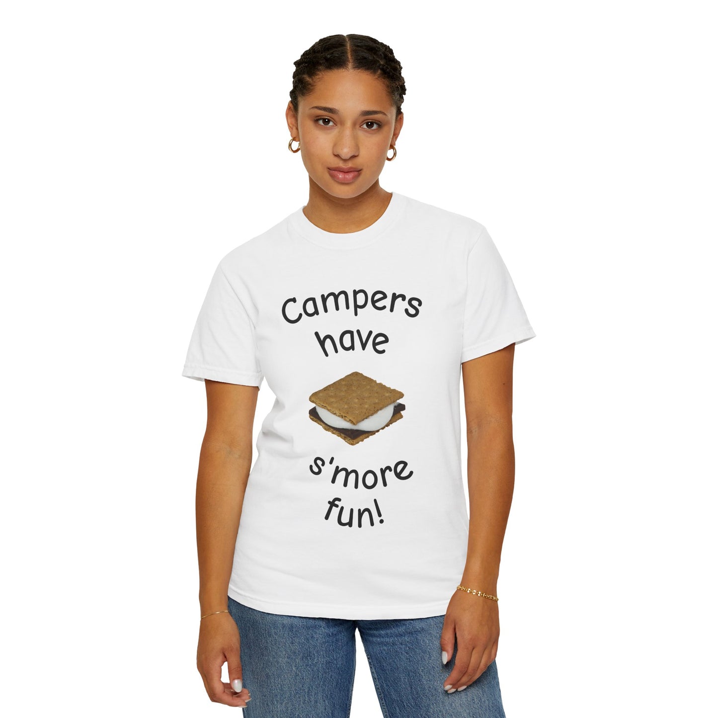 Campers have s'more fun Smore T-Shirt | Camping Marshmallow Graphic Tee