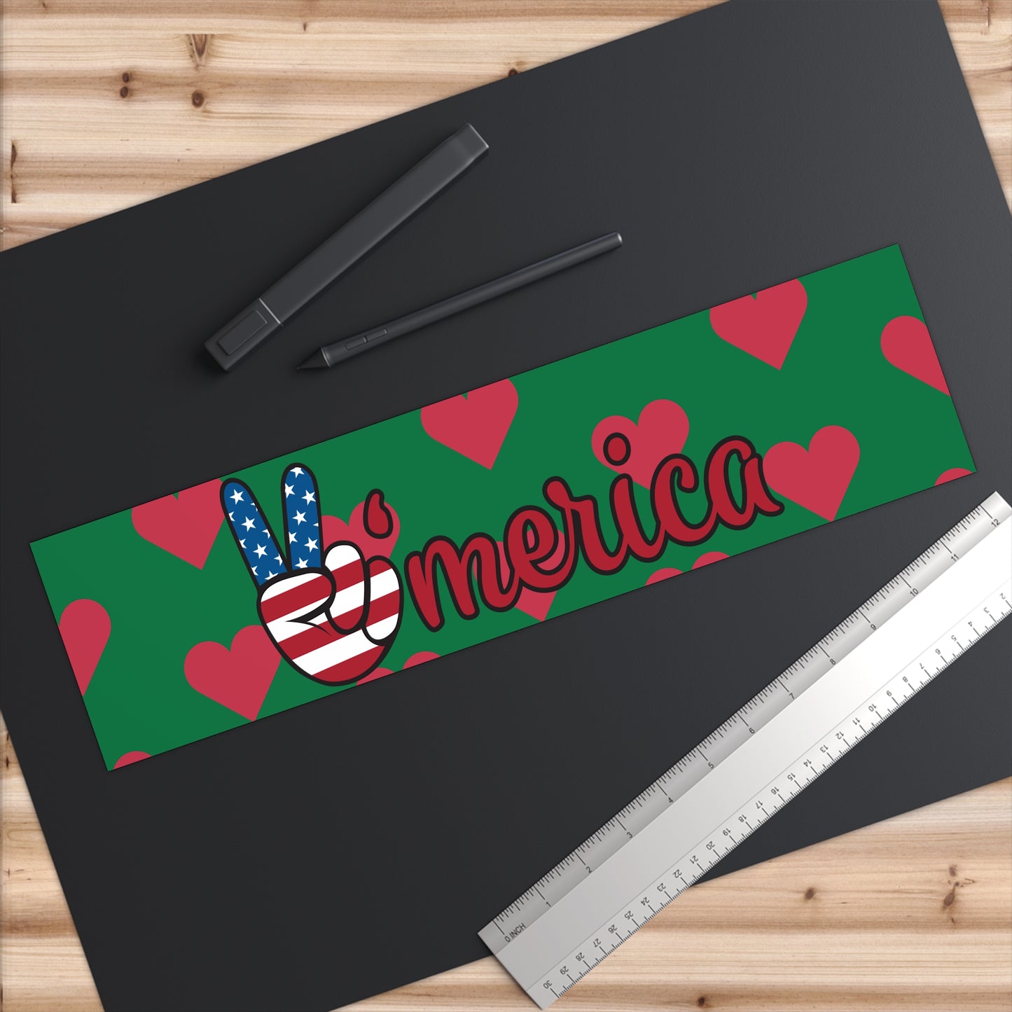 Patriotic Love Bumper Stickers