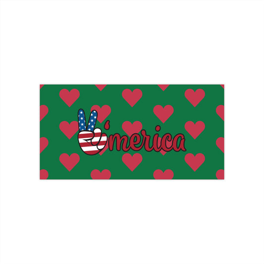 Patriotic Love Bumper Stickers