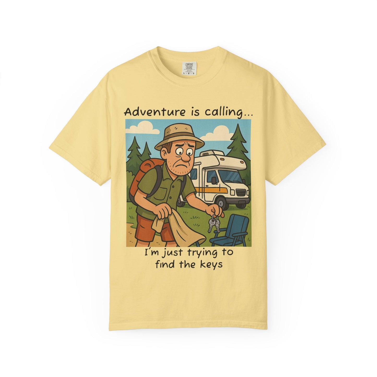 Adventure is calling RV camping shirt | T-Shirt