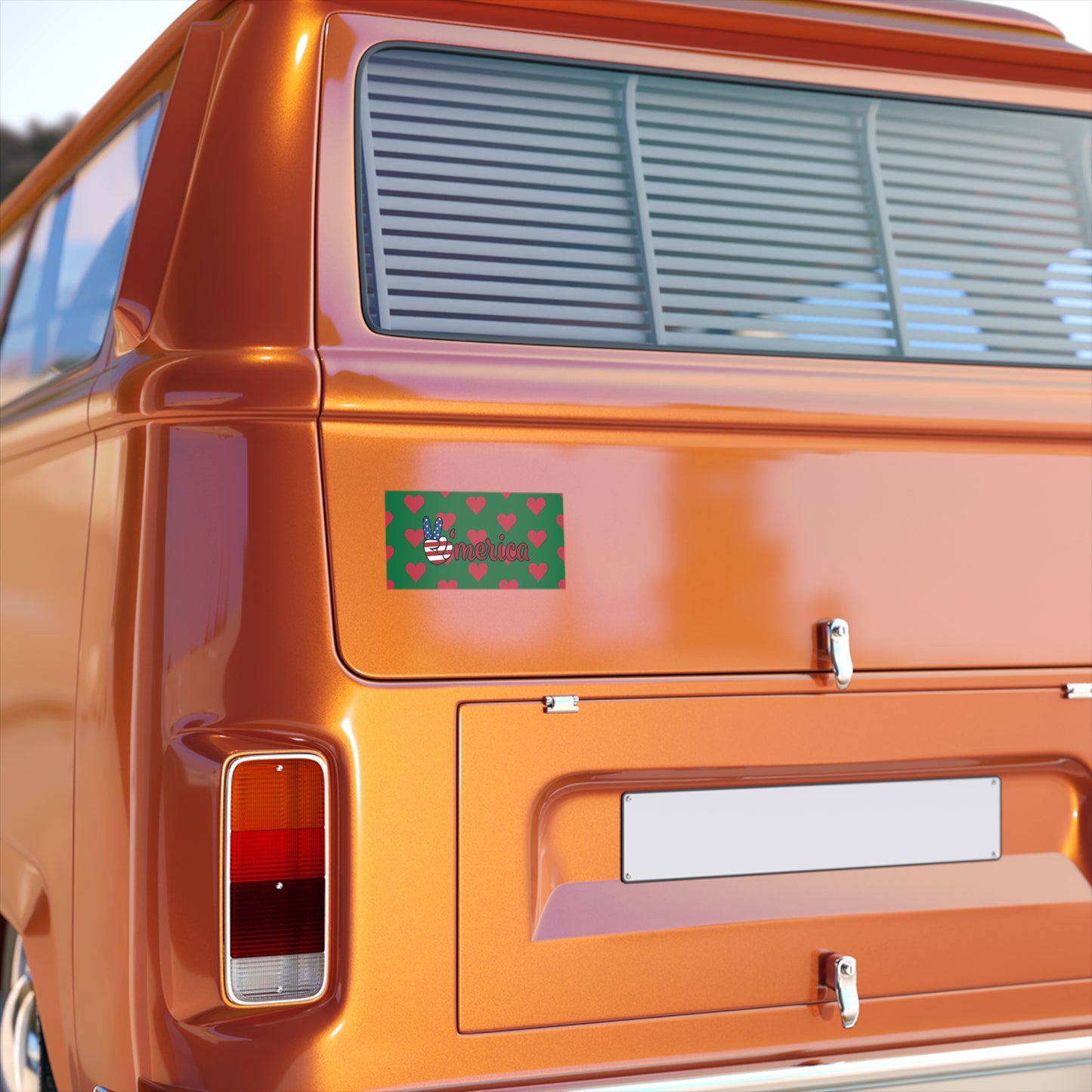 Patriotic Love Bumper Stickers