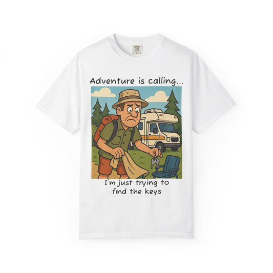 Adventure is calling RV camping shirt | T-Shirt
