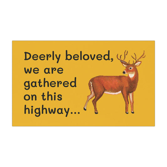 Deer-Inspired Car Magnet