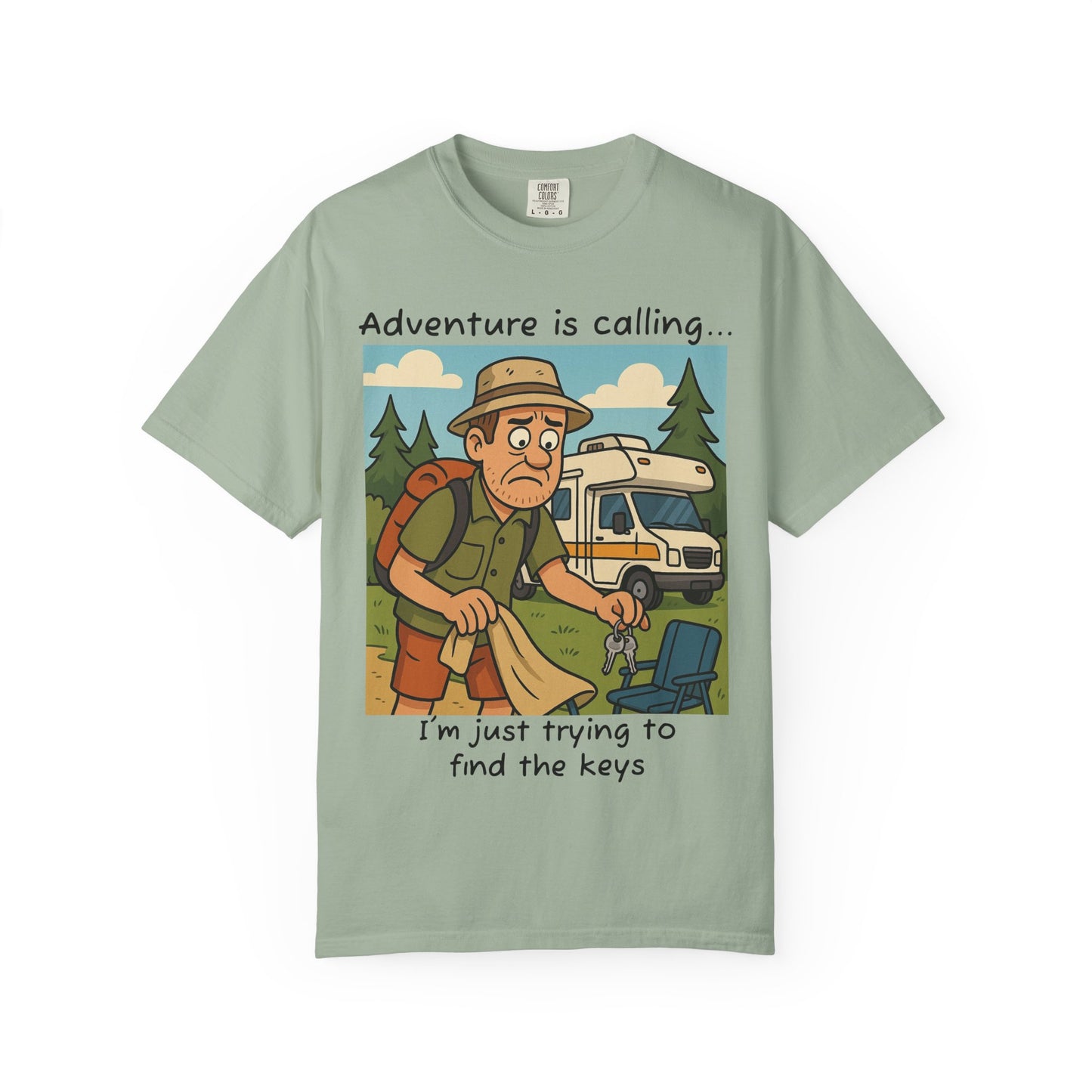 Adventure is calling RV camping shirt | T-Shirt