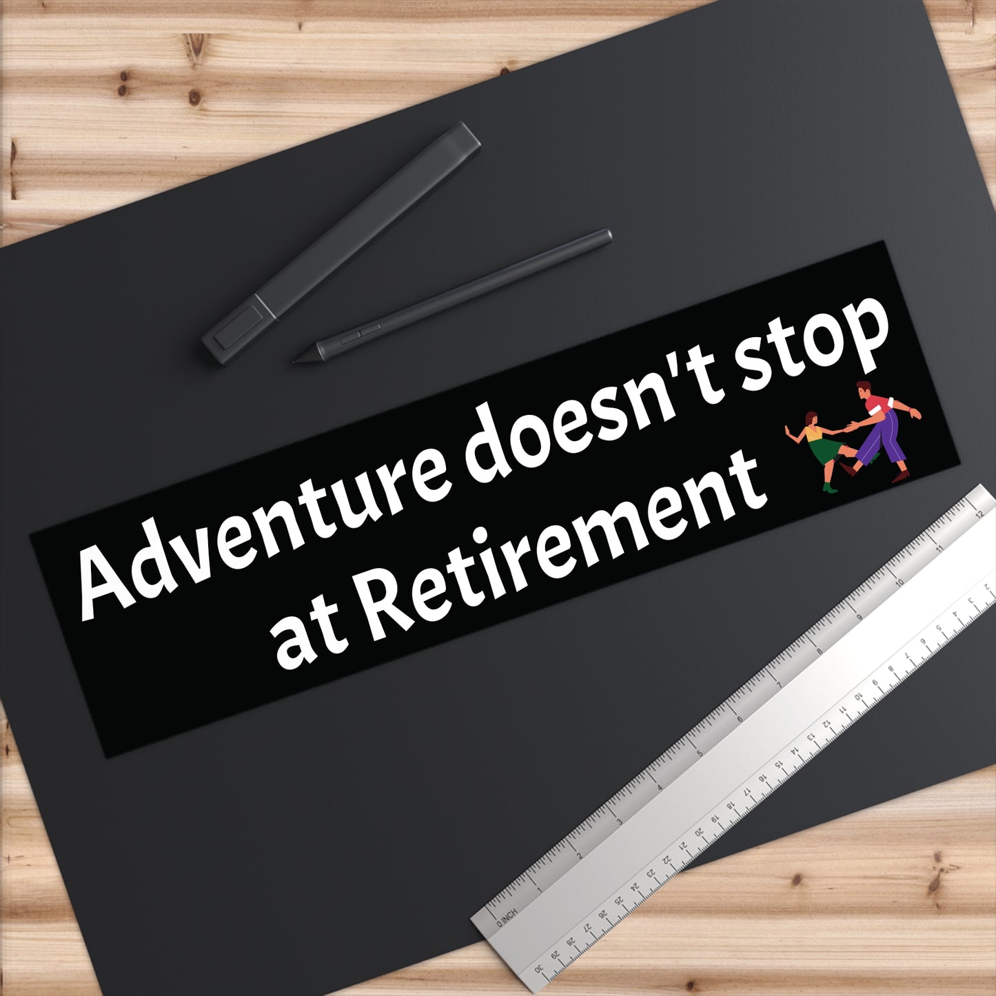 Retirement Adventure Bumper Stickers