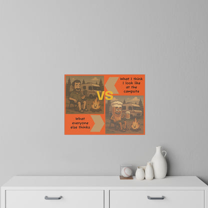 Camping Humor Wall Decal