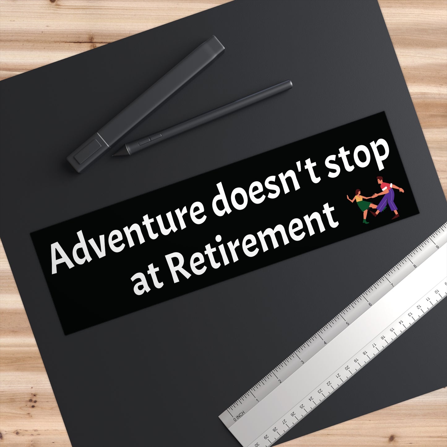Retirement Adventure Bumper Stickers