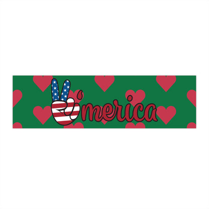Patriotic Love Bumper Stickers