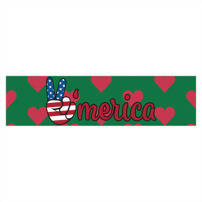 Patriotic Love Bumper Stickers