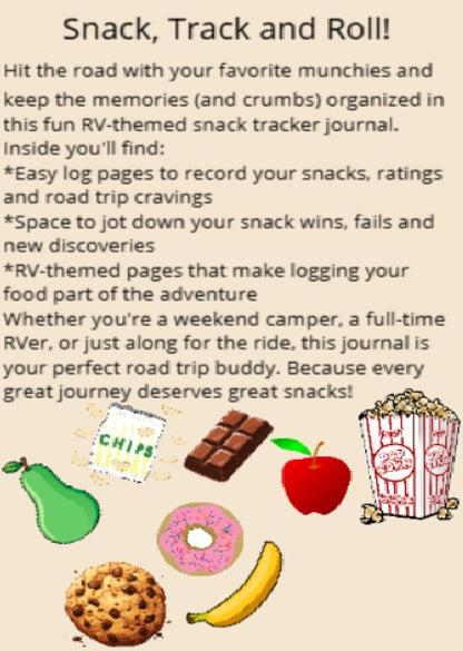 Munch Miles: RV Snack Tracker $7.99